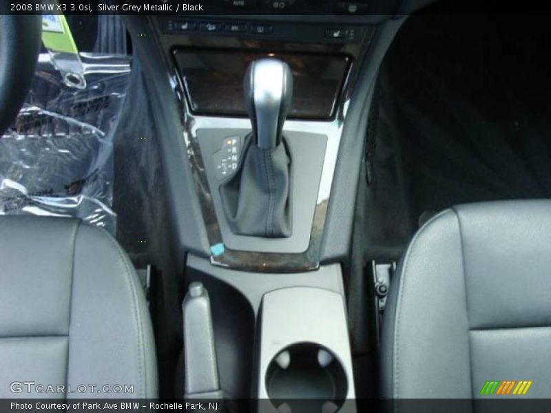 Silver Grey Metallic / Black 2008 BMW X3 3.0si