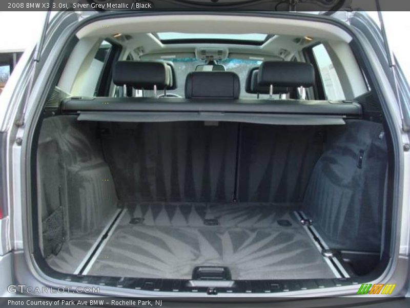 Silver Grey Metallic / Black 2008 BMW X3 3.0si