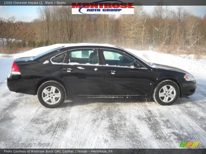 Black / Ebony 2009 Chevrolet Impala LS