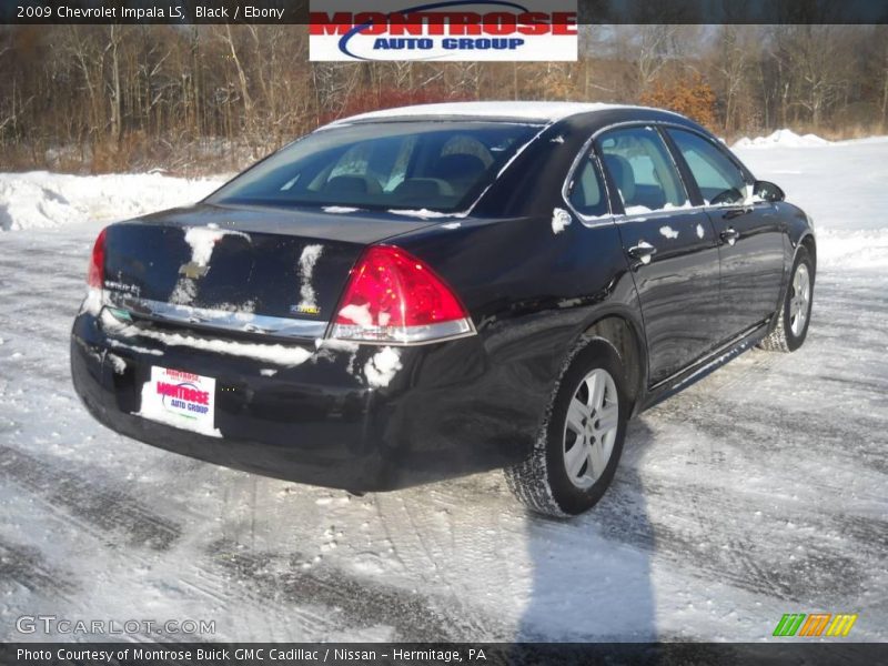 Black / Ebony 2009 Chevrolet Impala LS