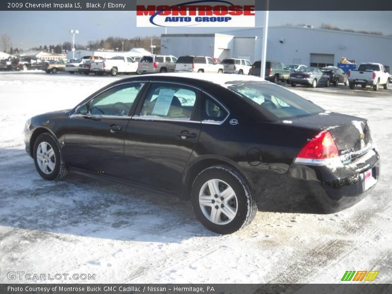 Black / Ebony 2009 Chevrolet Impala LS