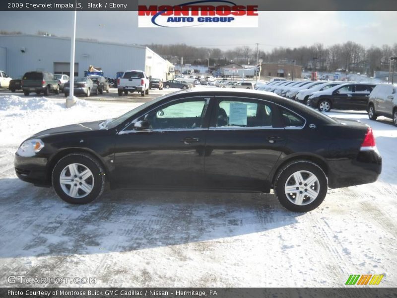 Black / Ebony 2009 Chevrolet Impala LS