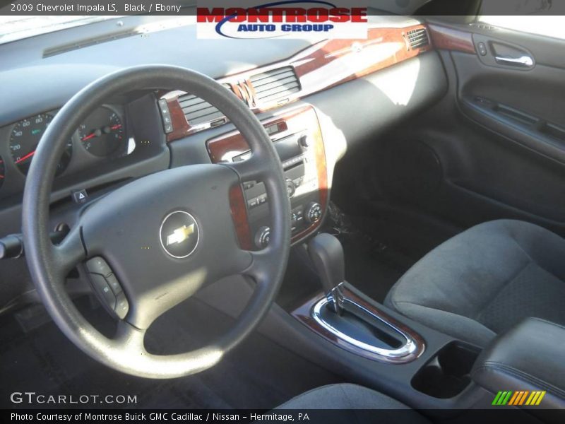 Black / Ebony 2009 Chevrolet Impala LS