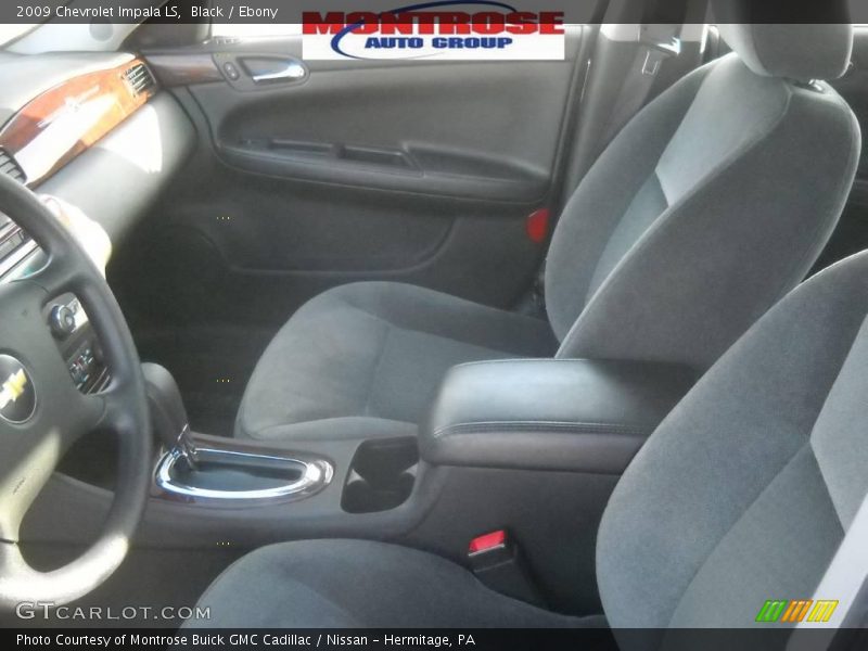 Black / Ebony 2009 Chevrolet Impala LS