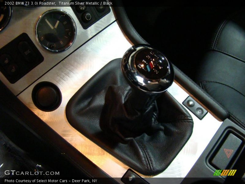 Titanium Silver Metallic / Black 2002 BMW Z3 3.0i Roadster