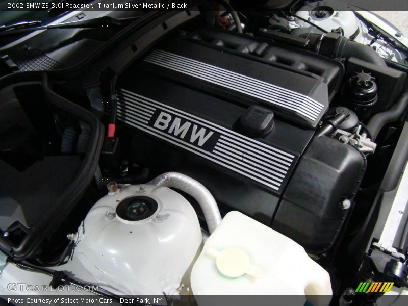 Titanium Silver Metallic / Black 2002 BMW Z3 3.0i Roadster