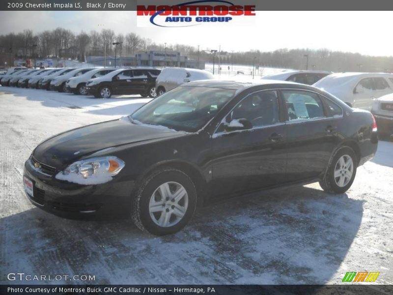 Black / Ebony 2009 Chevrolet Impala LS