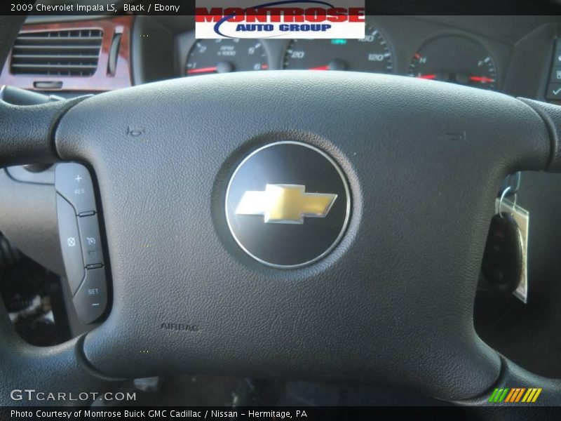 Black / Ebony 2009 Chevrolet Impala LS