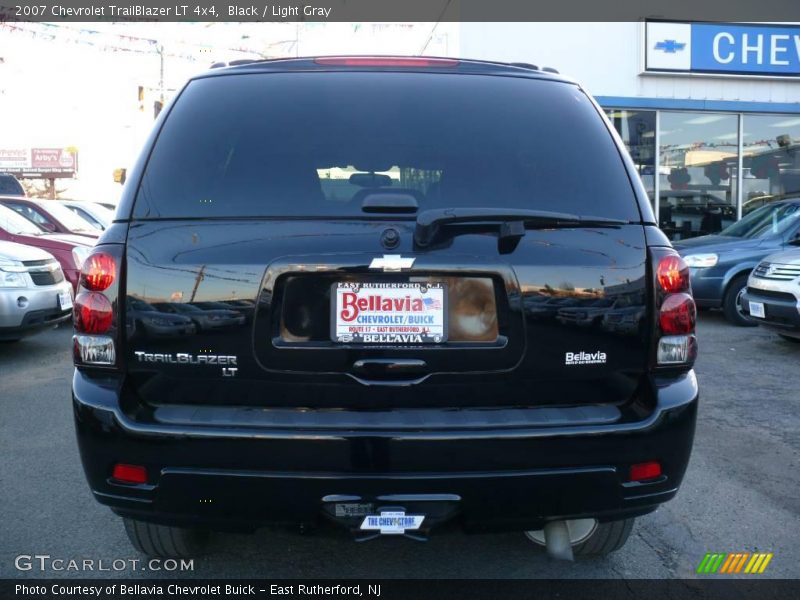 Black / Light Gray 2007 Chevrolet TrailBlazer LT 4x4