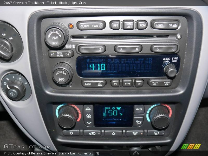 Black / Light Gray 2007 Chevrolet TrailBlazer LT 4x4