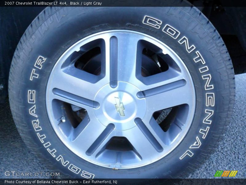 Black / Light Gray 2007 Chevrolet TrailBlazer LT 4x4