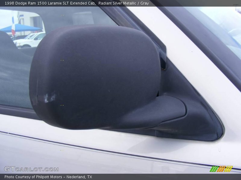 Radiant Silver Metallic / Gray 1998 Dodge Ram 1500 Laramie SLT Extended Cab