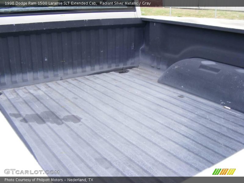 Radiant Silver Metallic / Gray 1998 Dodge Ram 1500 Laramie SLT Extended Cab