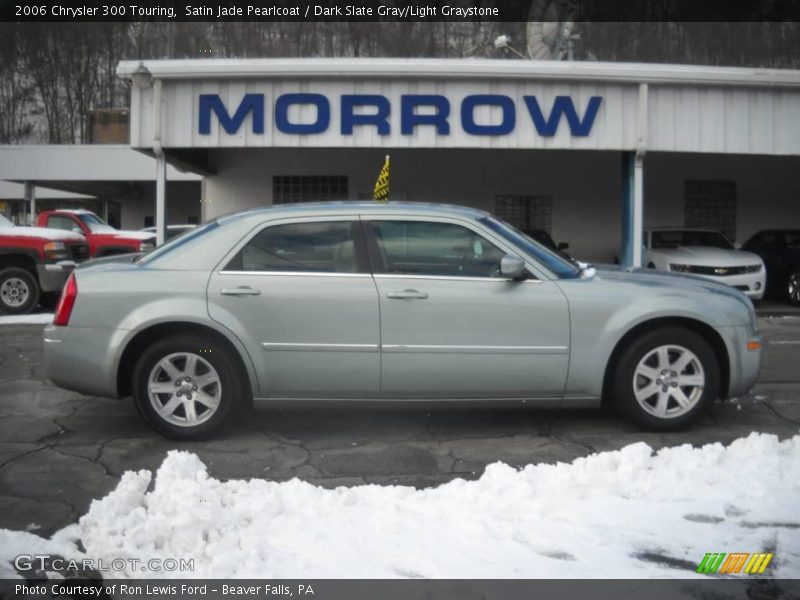 Satin Jade Pearlcoat / Dark Slate Gray/Light Graystone 2006 Chrysler 300 Touring