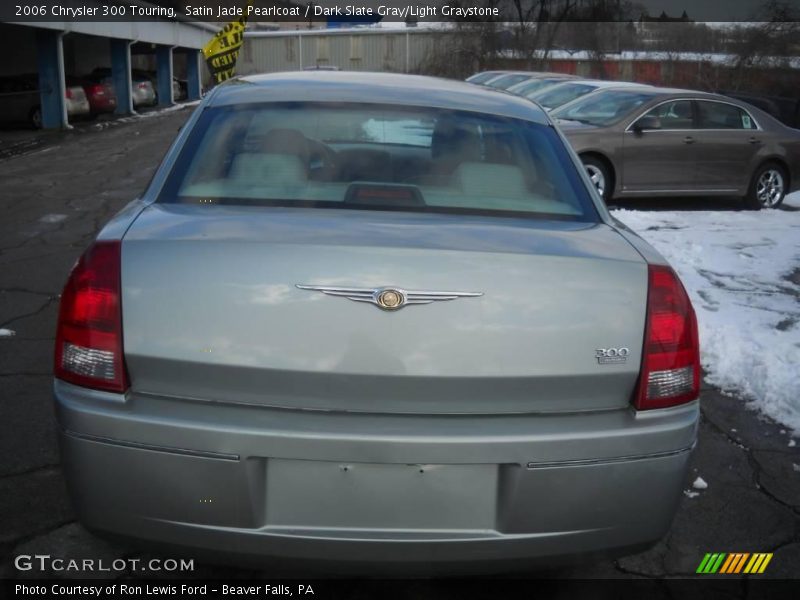 Satin Jade Pearlcoat / Dark Slate Gray/Light Graystone 2006 Chrysler 300 Touring
