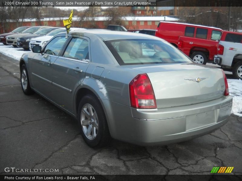 Satin Jade Pearlcoat / Dark Slate Gray/Light Graystone 2006 Chrysler 300 Touring