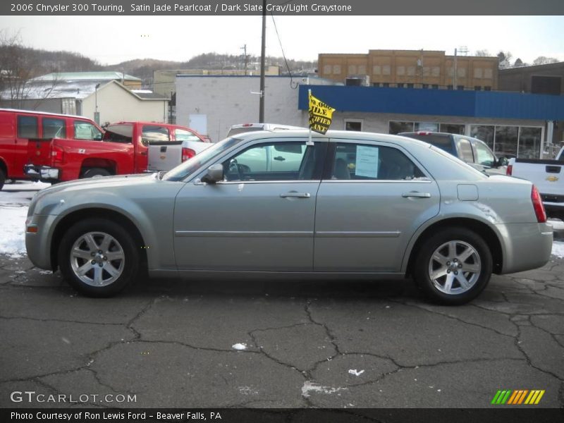 Satin Jade Pearlcoat / Dark Slate Gray/Light Graystone 2006 Chrysler 300 Touring