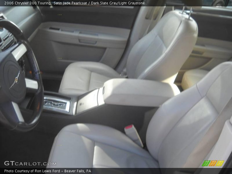 Satin Jade Pearlcoat / Dark Slate Gray/Light Graystone 2006 Chrysler 300 Touring