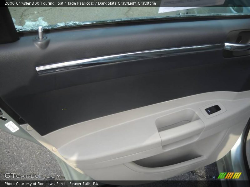 Satin Jade Pearlcoat / Dark Slate Gray/Light Graystone 2006 Chrysler 300 Touring