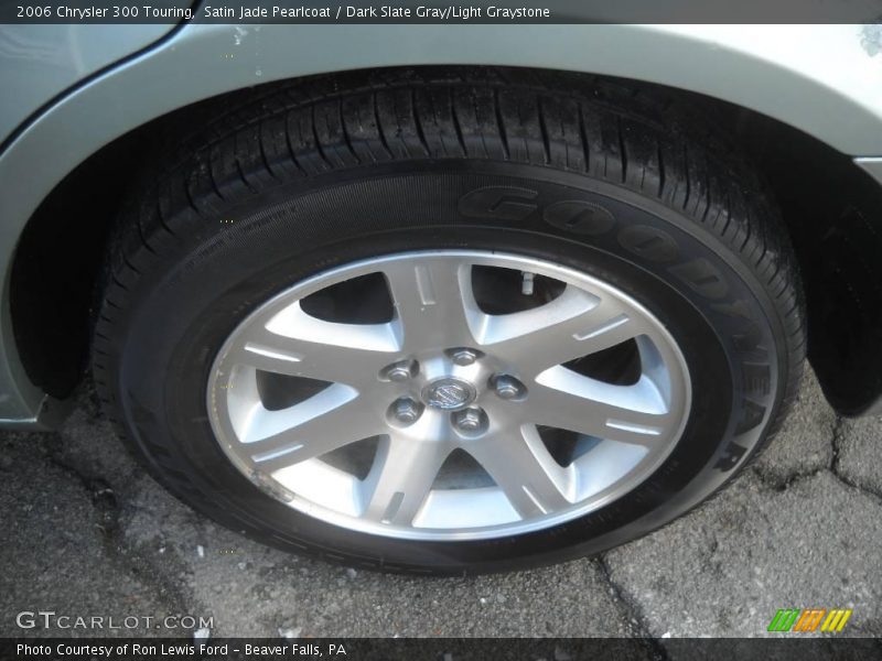 Satin Jade Pearlcoat / Dark Slate Gray/Light Graystone 2006 Chrysler 300 Touring