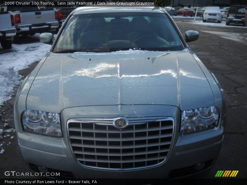 Satin Jade Pearlcoat / Dark Slate Gray/Light Graystone 2006 Chrysler 300 Touring