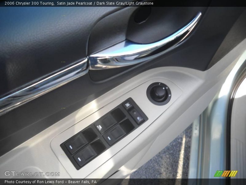 Satin Jade Pearlcoat / Dark Slate Gray/Light Graystone 2006 Chrysler 300 Touring