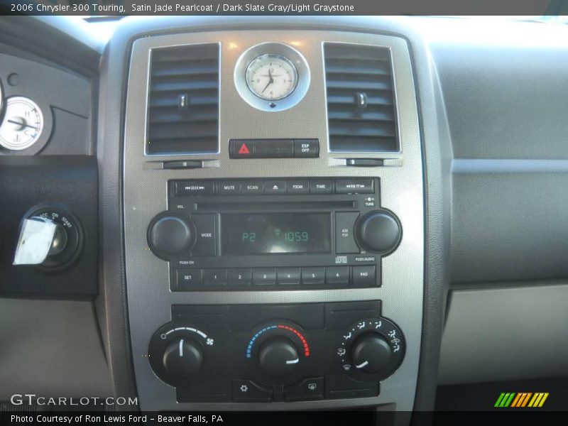 Satin Jade Pearlcoat / Dark Slate Gray/Light Graystone 2006 Chrysler 300 Touring