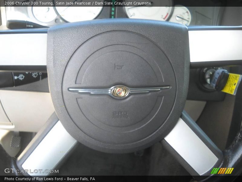 Satin Jade Pearlcoat / Dark Slate Gray/Light Graystone 2006 Chrysler 300 Touring