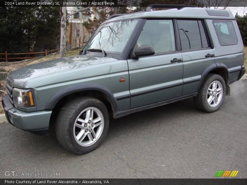 Vienna Green / Alpaca Beige 2004 Land Rover Discovery SE