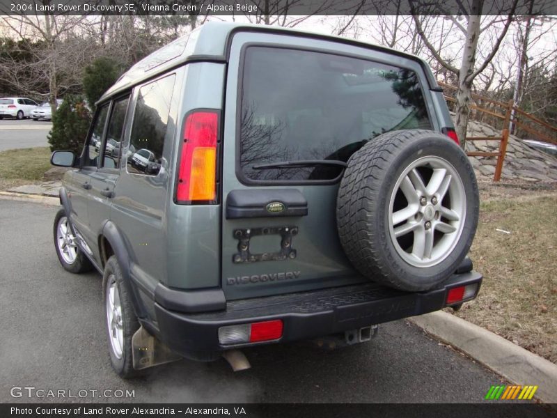 Vienna Green / Alpaca Beige 2004 Land Rover Discovery SE