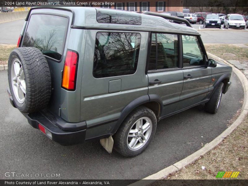 Vienna Green / Alpaca Beige 2004 Land Rover Discovery SE