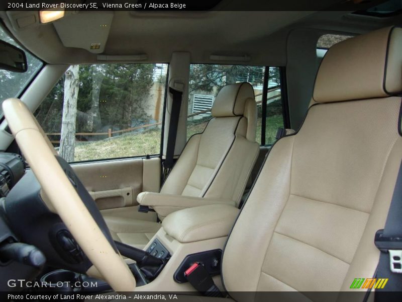 Vienna Green / Alpaca Beige 2004 Land Rover Discovery SE