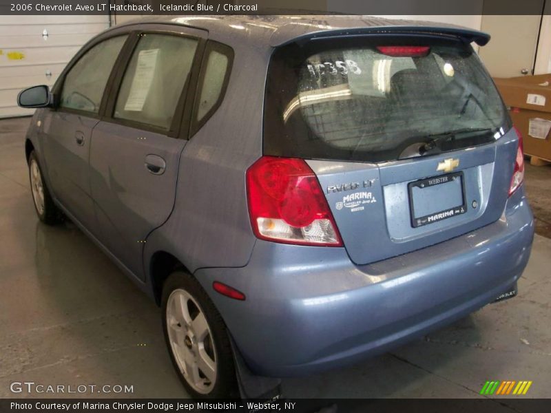 Icelandic Blue / Charcoal 2006 Chevrolet Aveo LT Hatchback