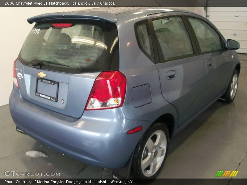 Icelandic Blue / Charcoal 2006 Chevrolet Aveo LT Hatchback