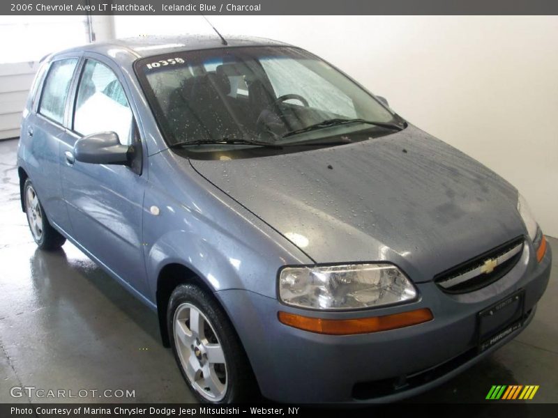 Icelandic Blue / Charcoal 2006 Chevrolet Aveo LT Hatchback