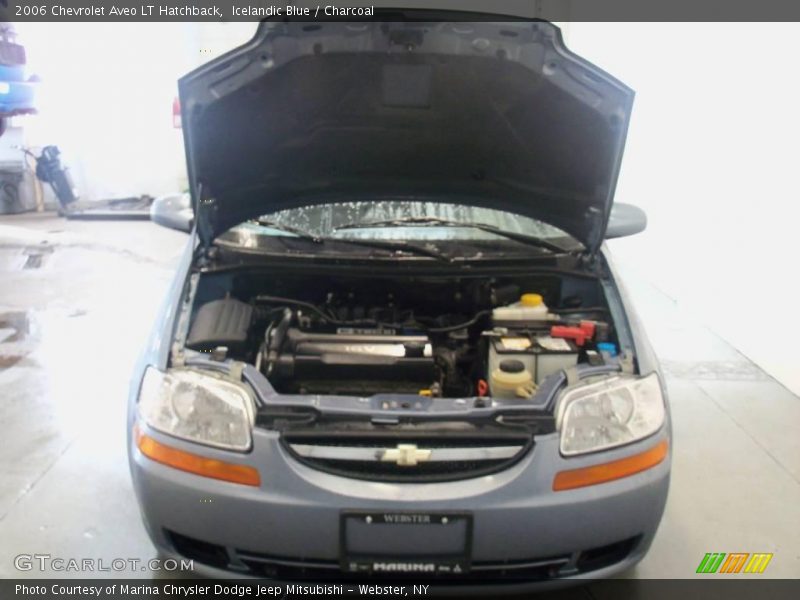 Icelandic Blue / Charcoal 2006 Chevrolet Aveo LT Hatchback