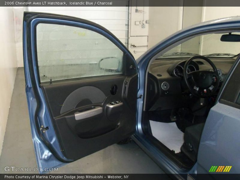 Icelandic Blue / Charcoal 2006 Chevrolet Aveo LT Hatchback