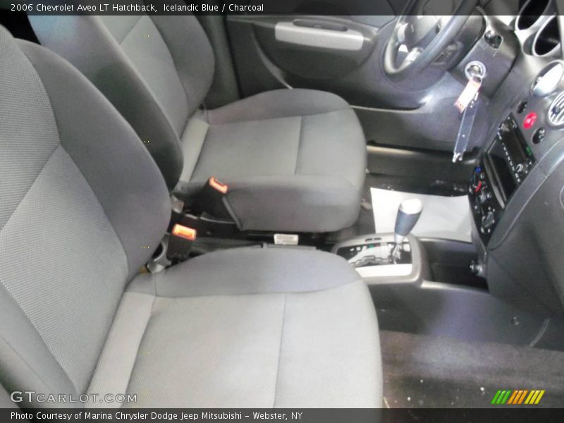 Icelandic Blue / Charcoal 2006 Chevrolet Aveo LT Hatchback