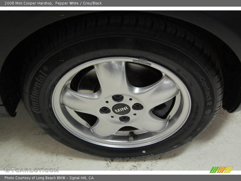 Pepper White / Grey/Black 2008 Mini Cooper Hardtop