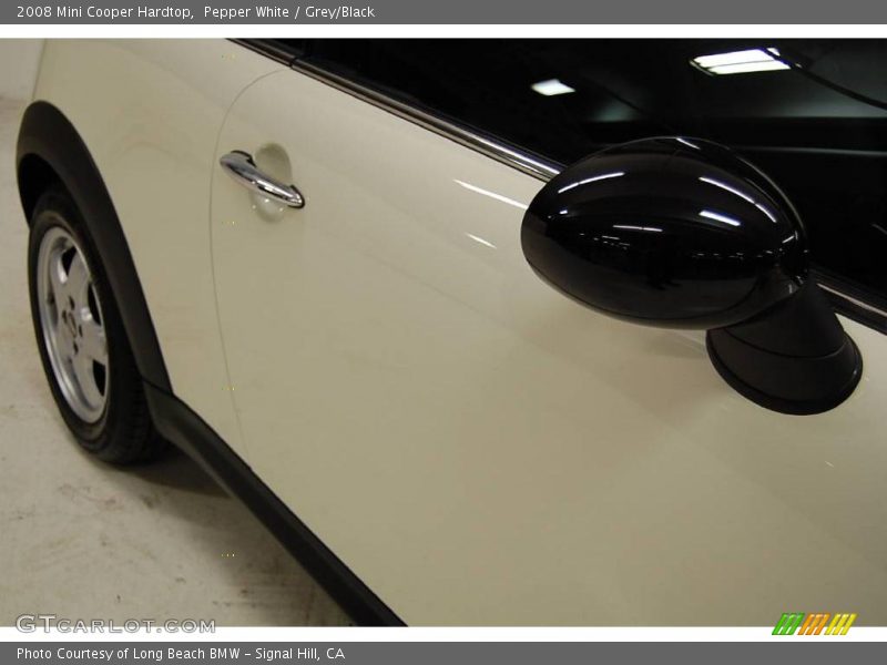 Pepper White / Grey/Black 2008 Mini Cooper Hardtop