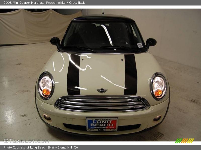 Pepper White / Grey/Black 2008 Mini Cooper Hardtop