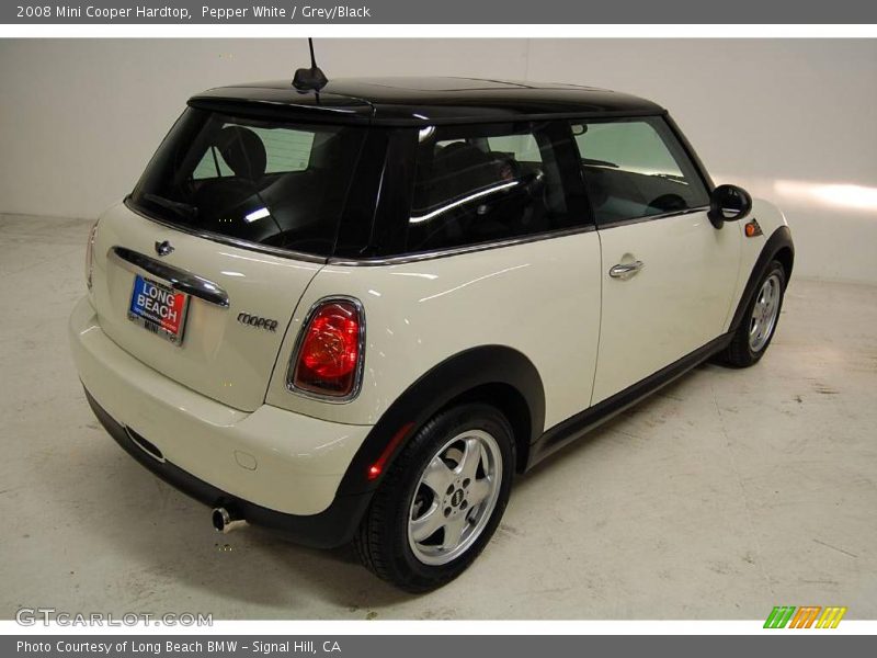 Pepper White / Grey/Black 2008 Mini Cooper Hardtop