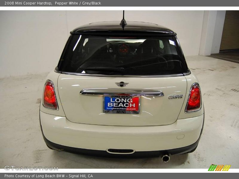 Pepper White / Grey/Black 2008 Mini Cooper Hardtop