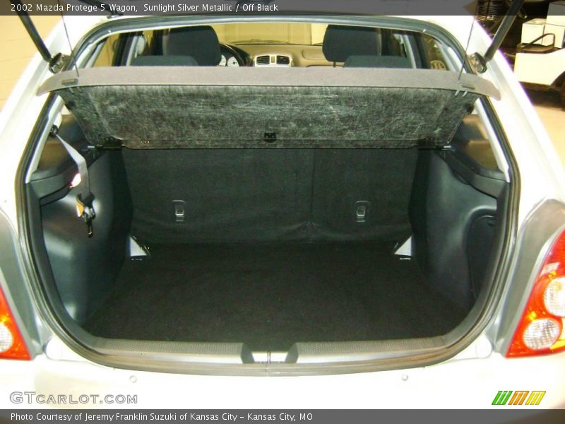 Sunlight Silver Metallic / Off Black 2002 Mazda Protege 5 Wagon