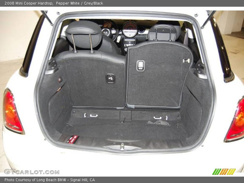 Pepper White / Grey/Black 2008 Mini Cooper Hardtop