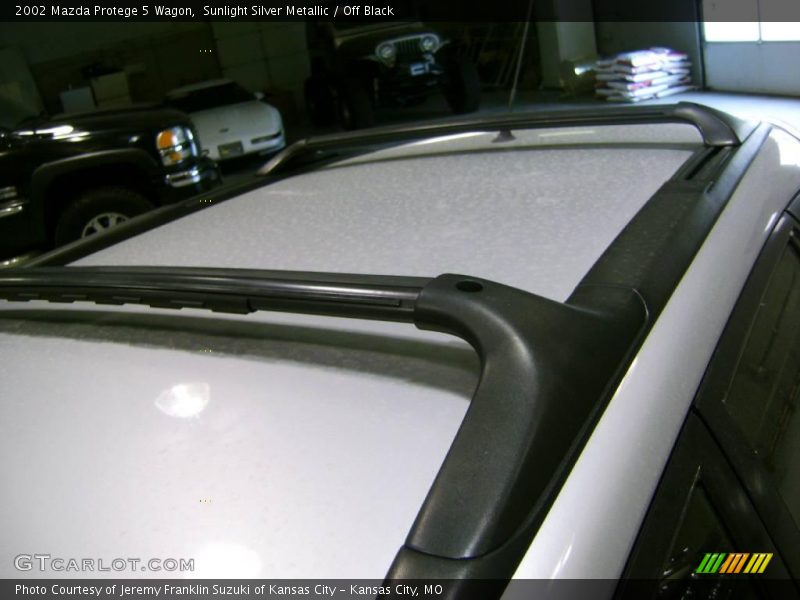 Sunlight Silver Metallic / Off Black 2002 Mazda Protege 5 Wagon