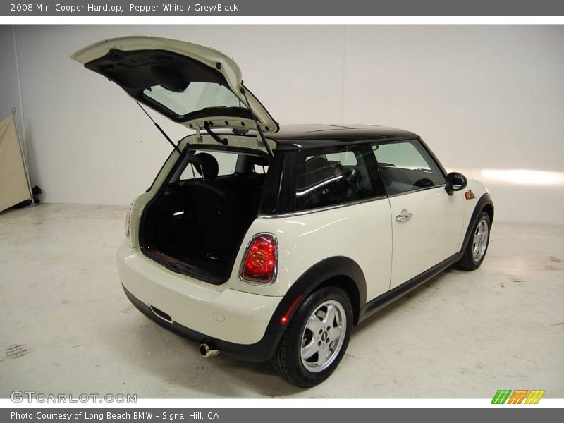 Pepper White / Grey/Black 2008 Mini Cooper Hardtop
