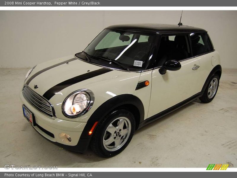 Pepper White / Grey/Black 2008 Mini Cooper Hardtop