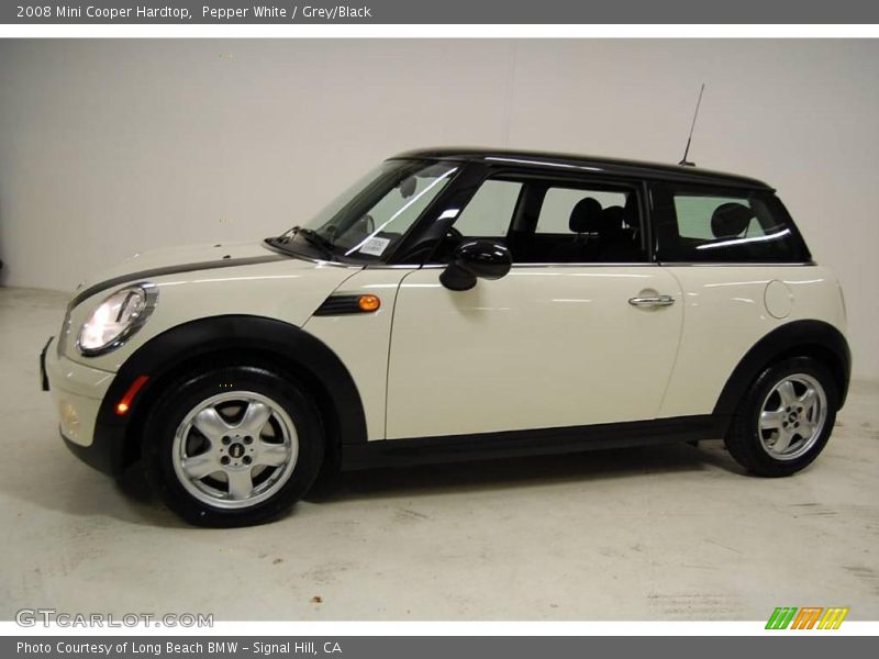 Pepper White / Grey/Black 2008 Mini Cooper Hardtop