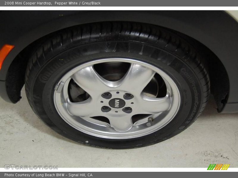 Pepper White / Grey/Black 2008 Mini Cooper Hardtop